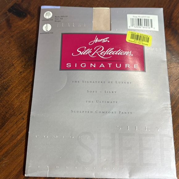 Hanes Accessories - Hanes Pantyhose Womens‎ AB Bisque Silk Reflections Signature Sheer Control Top